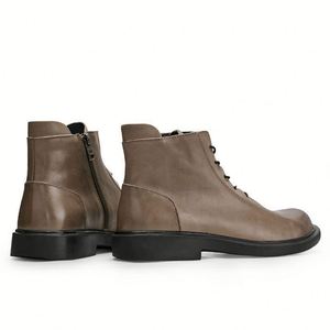 Último Modelo de Zapatos de Hombre Formales de Cuero para Negocios, con Punta Redonda, Hechos a Mano, Impermeables, para Otoño, Bodas y Ocasiones Formales - Product Image 2