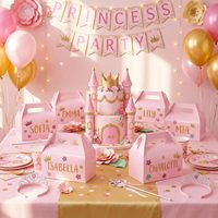 Boîtes à bonbons en papier couleur unie avec poignée portable pour mariage, baby shower, décoration de fête