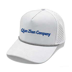 Casquettes de golf unisexes personnalisées à séchage rapide en gros, avec broderie, couleurs de tissu, couleurs de cordon, broderie 3D/plate, toutes les options - Product Image 3