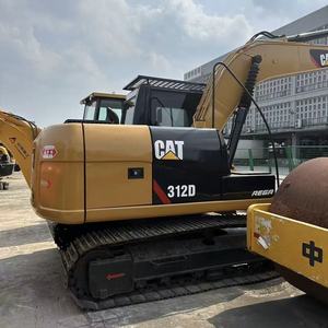 <b>Used</b> Caterpillar CAT312D Crawler Excavator 12Ton Original Hydraulic Digger Construction <b>Machinery</b> For Sale - Product Image 4