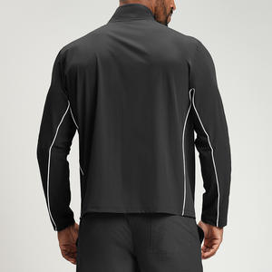 Chaqueta Deportiva Ligera para Hombre RUIQUWIN 2026, Talla Grande, con Rayas Laterales, Absorbe la Humedad, Secado Rápido, Ropa de Gimnasio y Fitness para Exteriores - Product Image 2