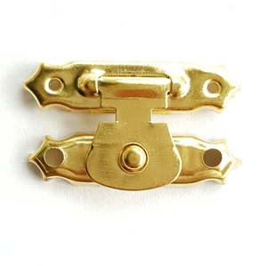 Bán Buôn Nhỏ Cổ Kim Loại Khóa <span class=keywords><strong>Latch</strong></span> Trang Trí Clasp Khóa Cho Đồ Trang Sức Bằng Gỗ Hộp - Product Image 3