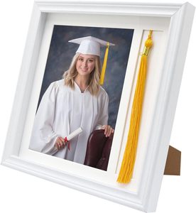 Cornice per Foto di Laurea 'Allora e Ora' per la Classe 2026, Cornice in Legno per Foto di Diverse Dimensioni - Product Image 2
