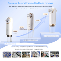 Appareil de beauté facial portable transfrontalier 2026, aspirateur électrique doux pour points noirs, nettoyage des pores, étanche
