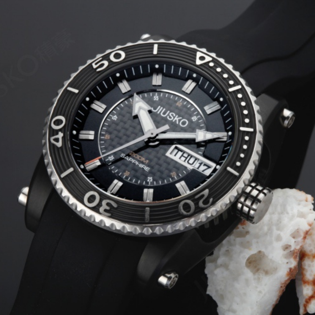 Luxury Sport Watches 200M Waterproof Fashion Men Watch Montre Homm Silicone Band Diver Watch Taucheruhren