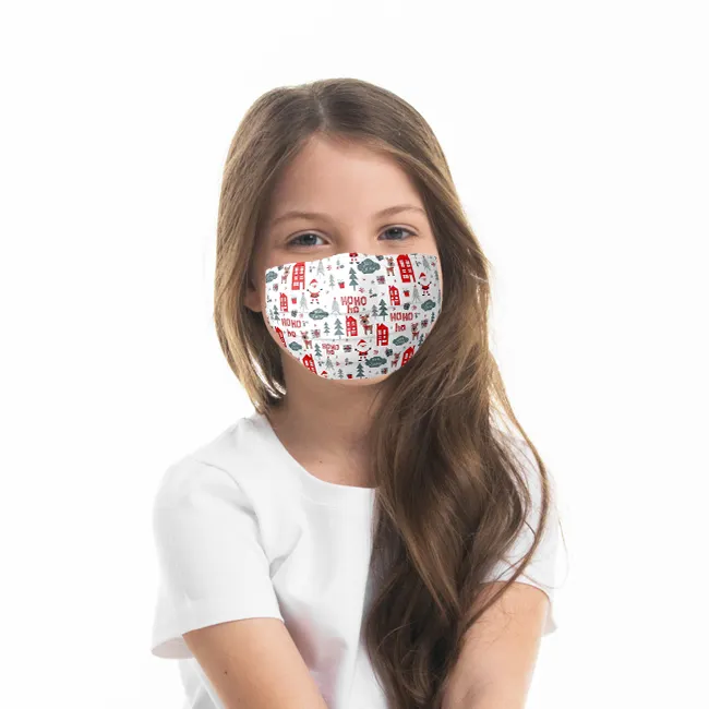 دعم المصنع مرح عيد الميلاد الصين توبيك المتاح قناع الوجه 3 طبقات تنفس غير المنسوجة ل earloop fa الشخصية