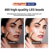 Panneau lumineux LED bicolore en métal 100W pour photographie, température de couleur réglable, contrôle DMX512, alimentation CA, lumière d'appoint pour studio vidéo