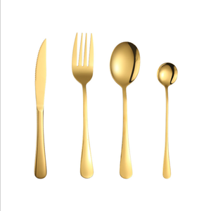 Outil de cuisine cuillère or fourchette service de gâteau pince <span class=keywords><strong>à</strong></span> glace cuillère <span class=keywords><strong>à</strong></span> salade fourchette <span class=keywords><strong>à</strong></span> salade en acier inoxydable service de vaisselle - Product Image 4