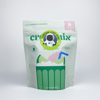 Sachets Doypack et Sacs Ziplock en Papier Kraft Recyclé à Longue Durée de Vie pour Emballage Alimentaire, Promotion et Utilisation en Supermarché, Personnalisables