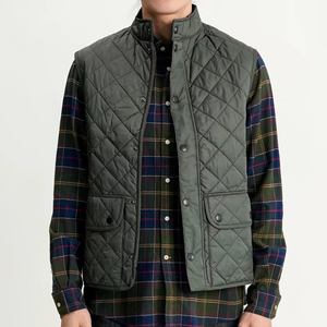 <span class=keywords><strong>Chaleco</strong></span> <span class=keywords><strong>Acolchado</strong></span> Unisex con Diseño de Diamantes, 100% Poliéster, Cuello Redondo, Resistente al Viento, Corte Regular, Tallas S-3XL, OEM ODM, Ropa de Exterior, Estilo Urbano - Product Image 4