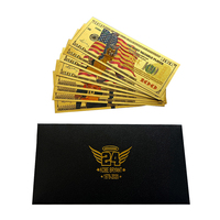 Nouveaux ensembles de billets de un million de dollars de Kobe Bryant avec enveloppes, billets de banque en feuille d'argent, ensembles de billets de dollars de Kobe Bryant