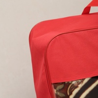 Sac à couverture en PVC transparent avec fermeture éclair