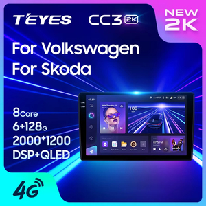 <span class=keywords><strong>TEYES</strong></span> <span class=keywords><strong>CC3</strong></span> Universal para <span class=keywords><strong>Volkswagen</strong></span> Bora Golf 6 Passat Scirocco Sharan Touran Amarok para Skoda Octavia Fabia 2 Radio de coche Video - Product Image 1