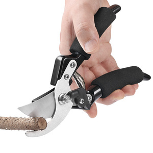 Garden Shears Stainless Steel 56mm Blade 205mm Length For Pruning Fruit Trees And Grafting <b>Tools</b> - Product Image 2