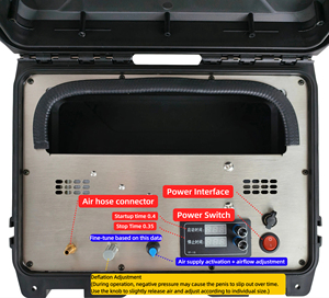 Pompe à vide pour masturbation masculine, professionnelle, portable, avec cycle de pression contrôlé <span class=keywords><strong>et</strong></span> rythme d'aspiration réglable - Product Image 2