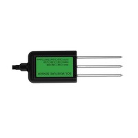 Capteur d'humidité du sol AICE TECH étanche DC4.5-30V IP68 Zigbee Uart Sdi12 4-20mA Rs485 3% de précision, garantie 1 an