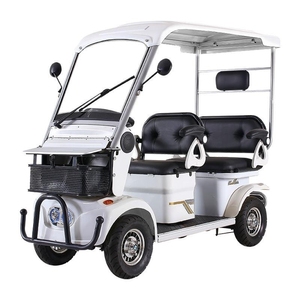 Carrito de Golf Eléctrico de Alta Calidad de 600W, 4 Plazas, Largo Alcance, 4 Ruedas - Product Image 4