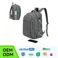 Sac à dos pour ordinateur portable de voyage, grand format, imperméable, de haute qualité, en tissu Oxford, tendance, avec compartiment antivol à fermeture éclair
