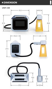 Laser Marking <strong>Engraving</strong> <strong>Machine</strong> for Metal Plastic Mini Handheld <strong>Portable</strong> Fiber Laser 20W 30W Raycus/Max Handheld Type 20W /30w - Product Image 3