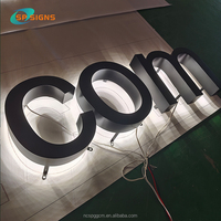 Enseignes électroniques lumineuses SP SIGN, lettres miroir, lettres 3D, décoration murale publicitaire, enseigne LED personnalisée, éclairage LED de bureau
