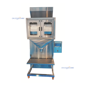 Machine de remplissage de granulés entièrement automatique à double tête avec pesage et déchargement synchronisés, corps en acier inoxydable 304 - Product Image 2