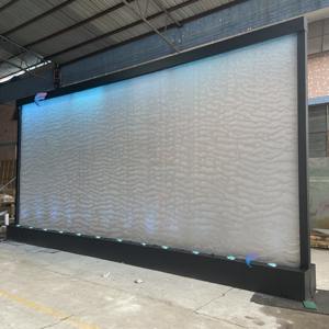Decorative Stainless Steel Metal Mesh Water Curtain Waterfall Indoor Customized Modern Style - Product Image 3