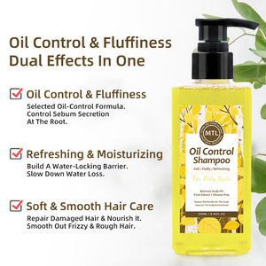 Champú Orgánico Reparador de Marca Privada para Control de Grasa, Limpieza Profunda, Hidratación y Volumen para Cabello Graso - Product Image 4