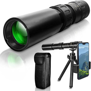 Suncore Mini Telescope 10-300X40mm High Magnification Civil Use Outdoor Viewing Green Illumination MC Lens Coating - Product Image 2