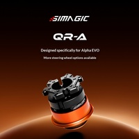 SIMAGIC QR-A Volant de course à dégagement rapide pour simulateur de course, compatible avec la série Alpha Evo, origine Chine, écosystème ouvert, mise à niveau par des tiers
