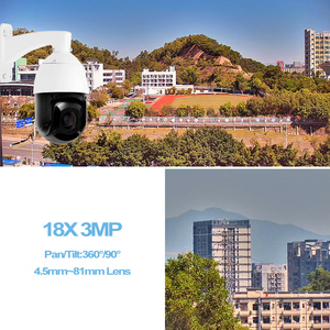 Uniview da Hua 18x Zoom PTZ ngoài trời Dome Camera tự động theo dõi PoE 5MP 3MP 2MP 20x Camera An Ninh chu vi báo động PTZ camera - Product Image 2