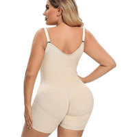 Body gainant taille haute Faja Colombiana grande taille pour femme, post-partum, effet ventre plat