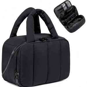 Customized Cosmetic Storage <b>Bag</b> with Dry and Wet Separation Multi-function <b>Toiletry</b> <b>Bag</b> with Classified Compartments for Women - Product Image 1