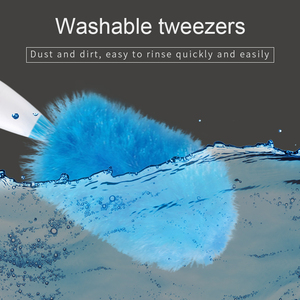 Electric <strong>Feather</strong> Duster Brush Adjustable 360 Revolve Dust <strong>Cleaner</strong> - Product Image 2