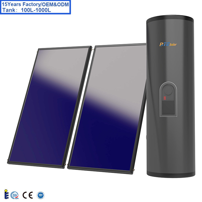 BTE Solar 500L 300L Pressurized Commercial