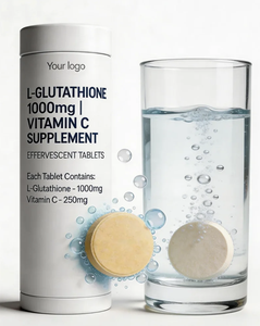 Suplemen Vitamin C Ausreson L-glutathione 1000mg Label Pribadi Pemutih Kulit Tablet Effervescent L-glutathione - Product Image 3