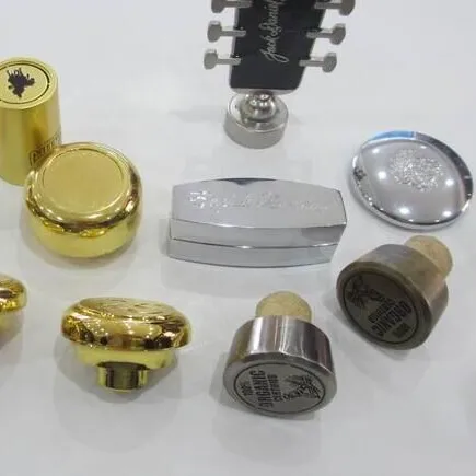 Zinklegering Metalen Wijnfles Caps Metalen Flessenstop Met Kurk