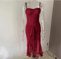 Vente en gros de vêtements robe de soirée élégante à la mode pour femme robes dos nu sexy et cintrées aux hanches pour femmes