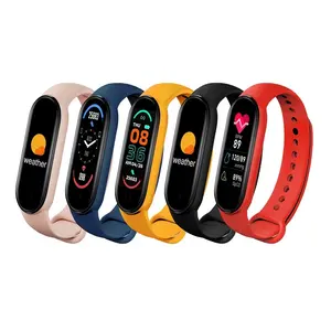 Hochwertiges Armband M6 Mi Band 6 7 Smartwatch M5 M6 M7 Smart Band Fitness Smart band Mi Armband M 7 Smartwatch m6