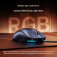 Ratón Lenovo GM11 al por Mayor, Diseño Ligero y Simétrico, Sensor Óptico PAW3311, Ratón de Alto Rendimiento para Deportes Electrónicos