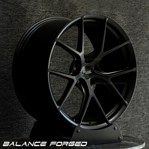 Rines BALANCE Forged Y-Spoke en Negro Mate de 18, 19 y 20 Pulgadas, 5x112 5x120, Ligeros, para BMW M3 M4, Mercedes A45 AMG, <span class=keywords><strong>Ford</strong></span> <span class=keywords><strong>Mustang</strong></span> - Product Image 4
