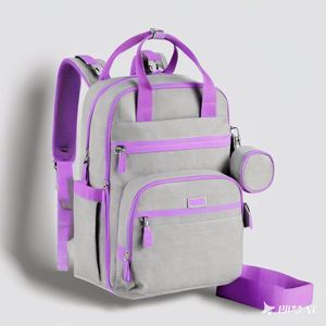 Sac à langer chic et spacieux avec sangles pour poussette, imperméable, multi-usage, grande capacité, échantillon gratuit - Product Image 2
