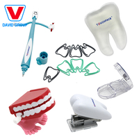 Articles promotionnels personnalisés en silicone pour les coffrets cadeaux de dentiste hospitalier avec logo personnalisé et sérigraphie