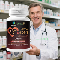 Coenzyme Q10 pur naturel chinois à base de plantes COQ10 OEM capsule molle personnalisée usine personnes âgées Supplément nutritionnel