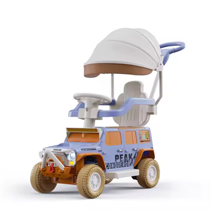 <span class=keywords><strong>3</strong></span>合1滑动汽车婴儿4轮婴儿推车带音乐儿童摇摆平衡汽车电动婴儿推车 - Product Image 2