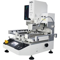 Station de retravaillage optique BGA LW-08S avec alignement laser pour réparation de puces GPU et dédoublage de cartes mères