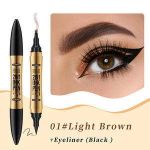 Crayon à sourcils liquide bifurqué imitation sauvage à séchage rapide fabriqué en Guangdong HelloKiss, imperméable, non-florissant, double <span class=keywords><strong>eye</strong></span>-<span class=keywords><strong>liner</strong></span> - Product Image 6