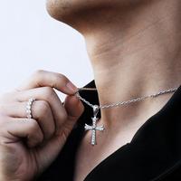 Bijoux pour hommes en argent plaqué or jaune 18 carats 2.5mm mince 24in Classic Flat 925 Sterling Silver Cable Chain Necklace