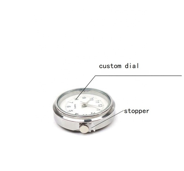 Wholesale Watch Parts Head Zinc Alloy Watch Head Digital Nurse Watch Head Without Strap