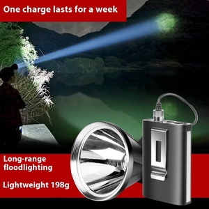 Linterna LED de Cabeza <span class=keywords><strong>para</strong></span> Exteriores, Ultra Brillante, Potente, con Doble Lente, <span class=keywords><strong>para</strong></span> Pesca Nocturna, Caza, Minería, con Batería de Iones de Litio, <span class=keywords><strong>para</strong></span> <span class=keywords><strong>Camping</strong></span> - Product Image 3