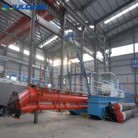 Amphibious Cutter Suction Dredger Bateaux Excavatrices à vendre